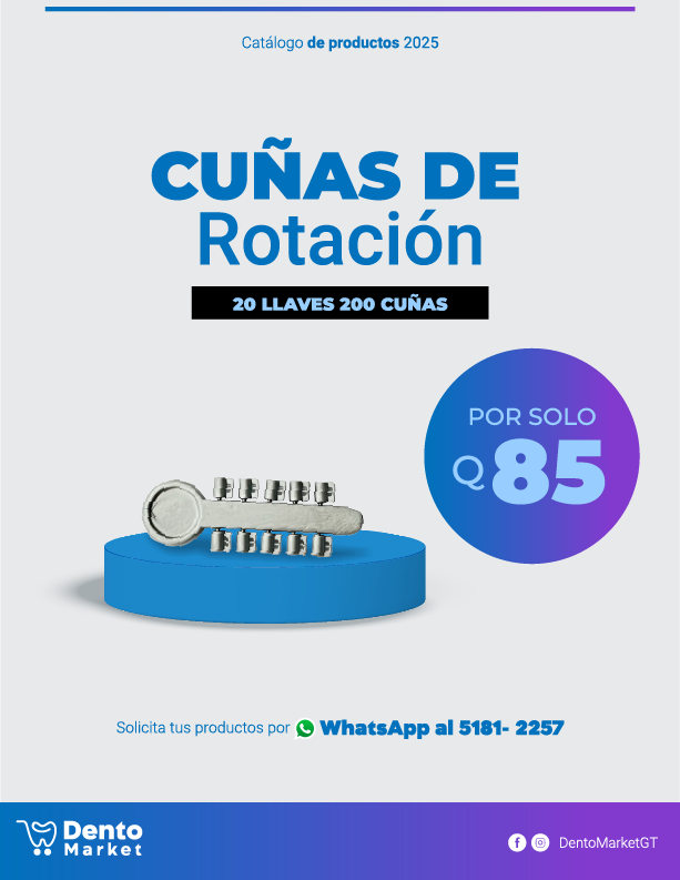 Dento Market Guatemala - Cuñas de rotación