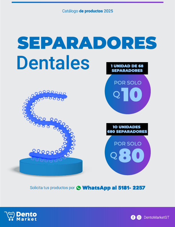Dento Market Guatemala - Separadores dentales