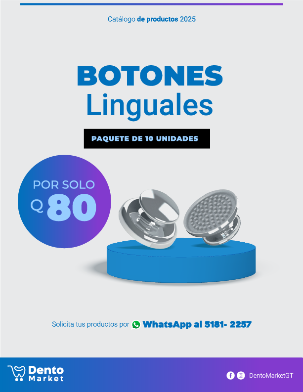 Dento Market Guatemala - botones lingulaes