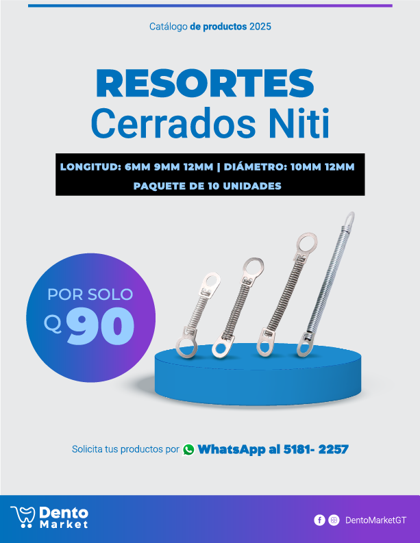 Dento Market Guatemala - resorte cerrados