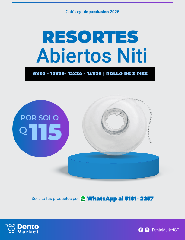 Dento Market Guatemala - resorte abierto