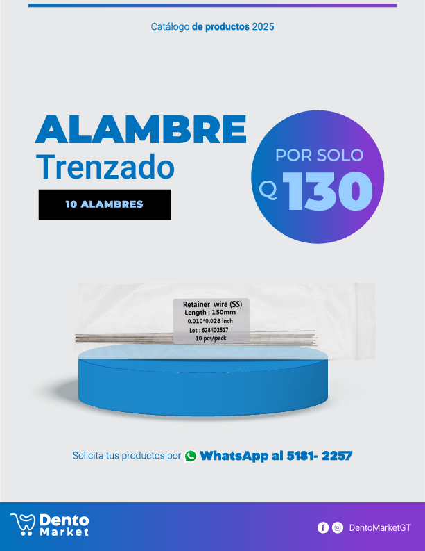 Dento Market Guatemala - alambre trenzado para retendor