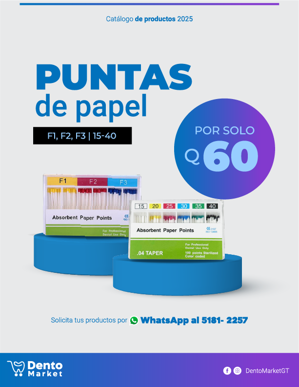 Dento Market Guatemala - puntas de papel