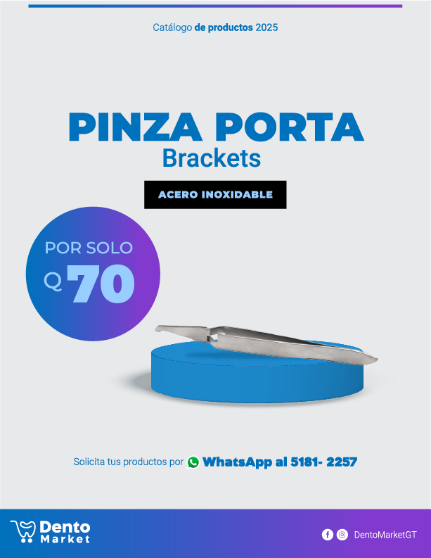 Dento Market Guatemala - pinzas porta bracket