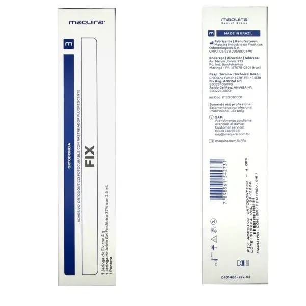 Resina Fix Maquira Kit