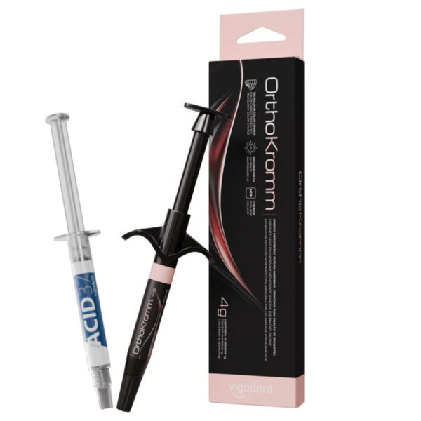 resina_orthokromm Resina OrthoKromm Vigodent (incluye ácido) para ortodoncia